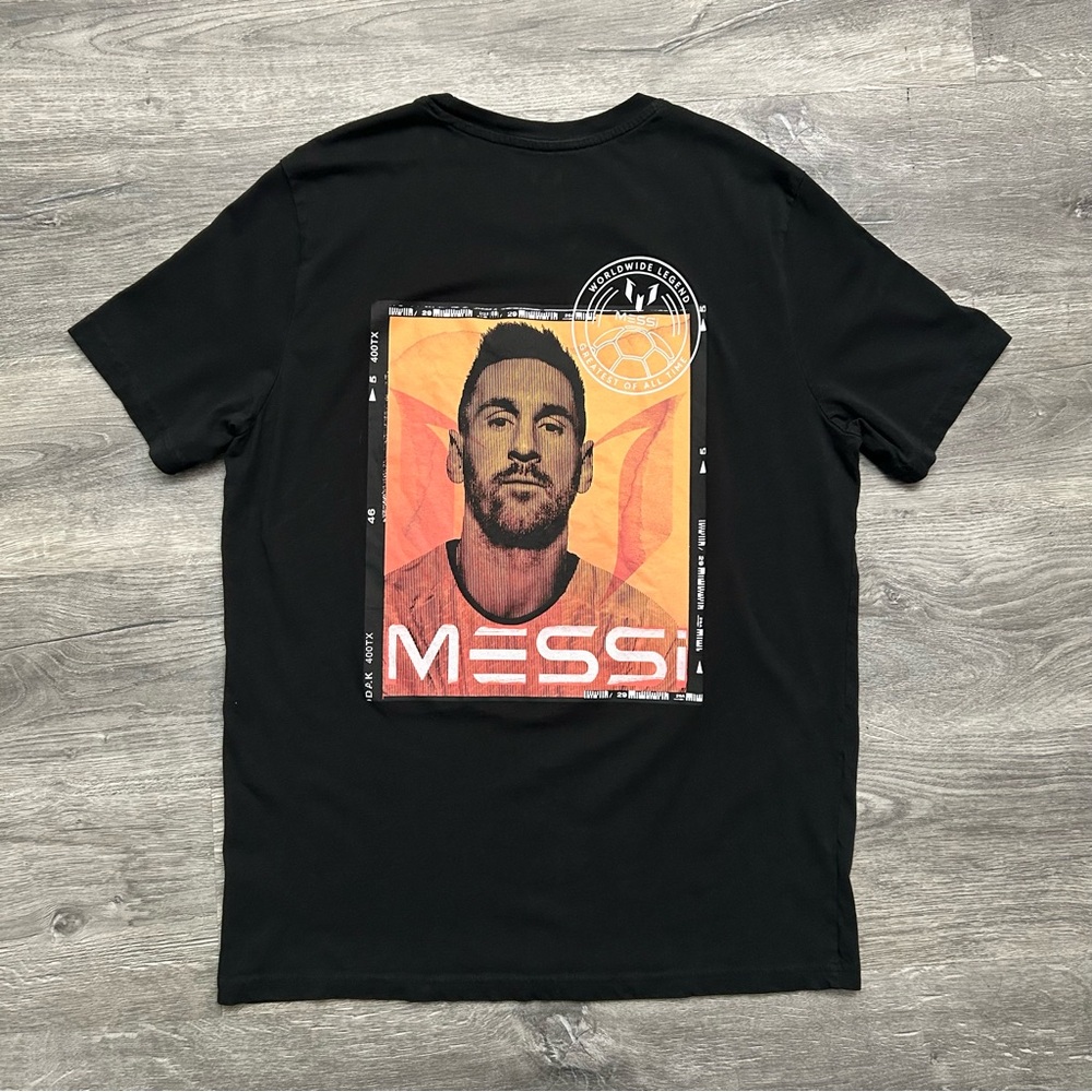 💎 3/$30 Lionel Messi Collection Worldwide Legend GOAT Soccer Shirt Men's Large